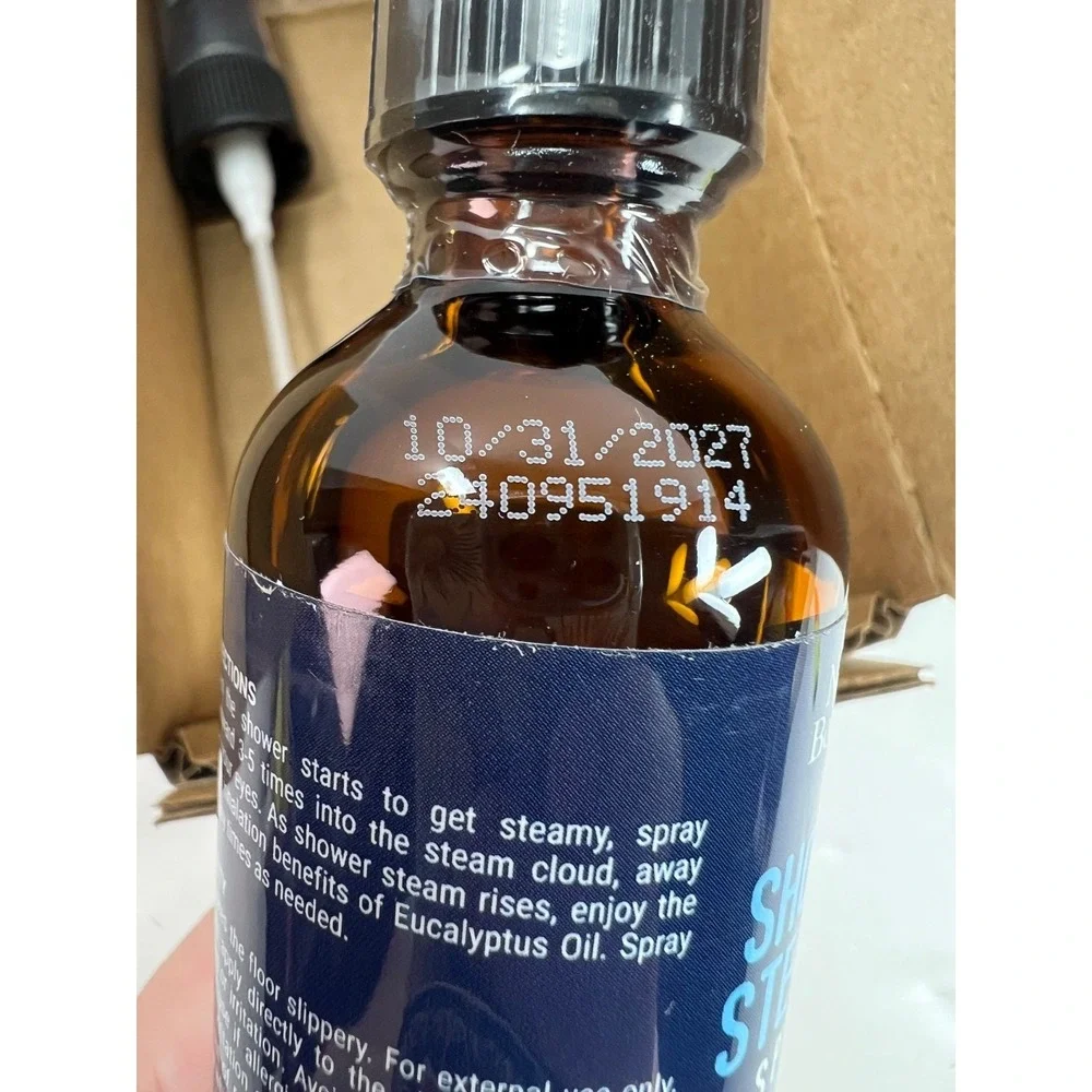 Nexon Botanics Shower Steamer Spray Unisex 2oz Eucalyptus New Aromatherapy Mist